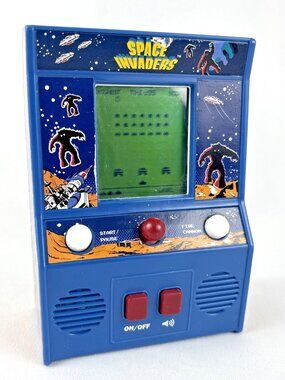 Taito Space Invaders 2016 Handheld Classic Retro Mini Arcade Game Tested Works